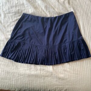 Tail tennis skirt navy pleated w 2 ball pockets skort